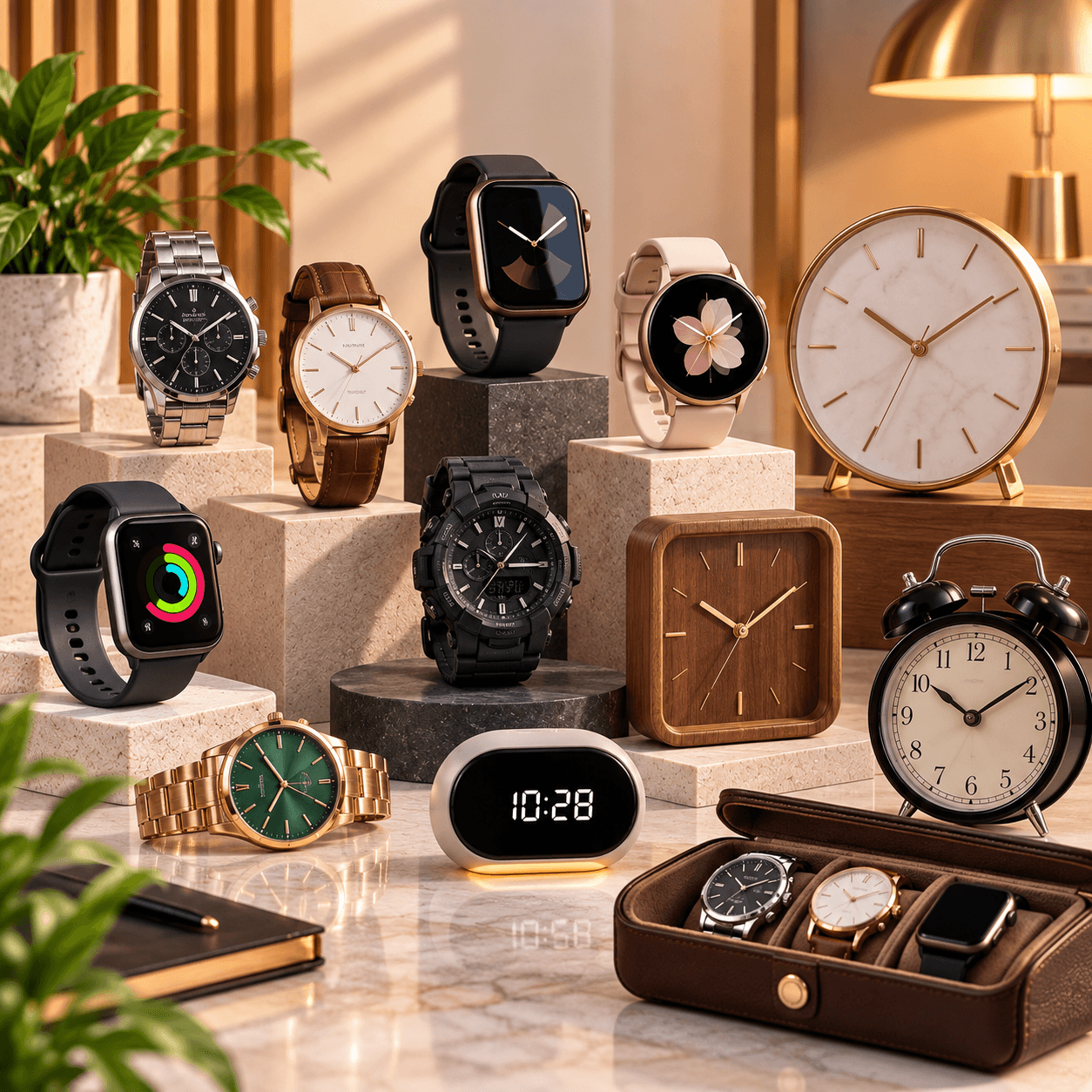 Watch and Table Clock