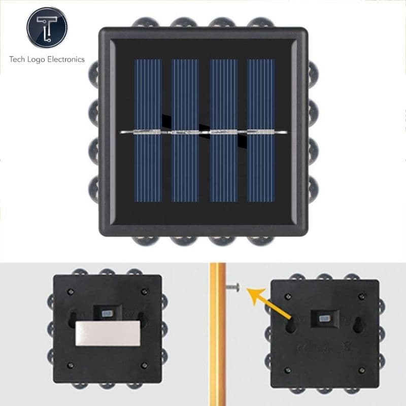 2-in-1 LED Solar Lamp | Outdoor Waterproof Garden & Wall Light thumbnail 2