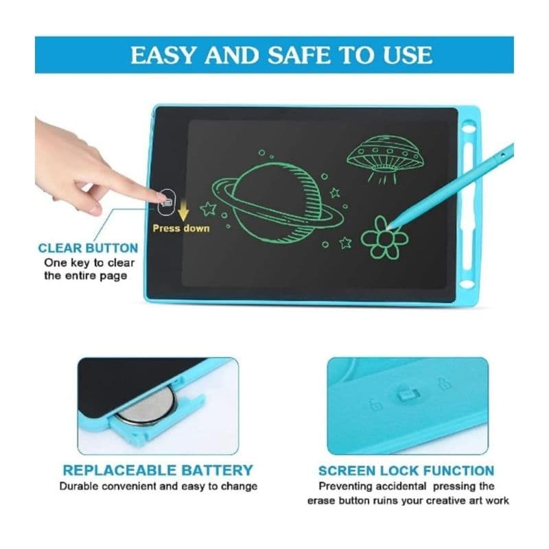 16-Inch Writing Tablet | (Battery Operated) Magic Doodle Board | Electronic Drawing Pad | Educational Toy & Gift thumbnail 4
