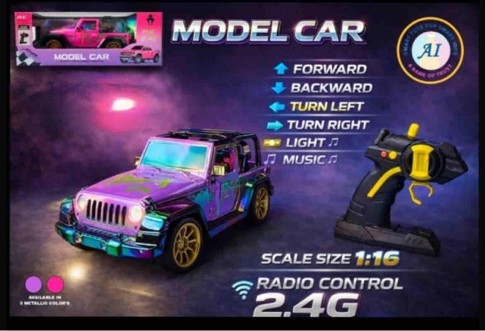 1:16 Scale Full-Function Off-Road Racer